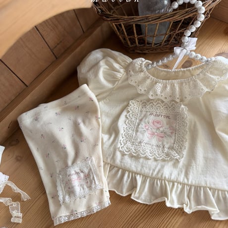 [予約] My Love T-shirt/marron