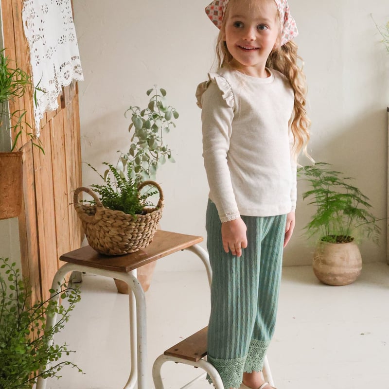 予約] Dana Knit Pants /Puella FLO | Mimiel