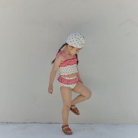 [予約] Rochelle Cherry Swimming Hat / OREN by Hibyebebe