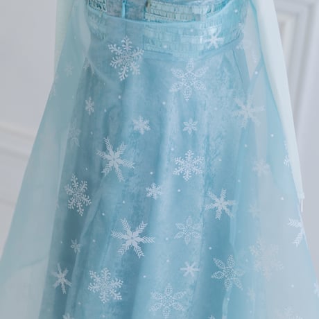 [予約] New Snow Queen Glitter Dress