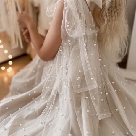 【予約】Pearl Girl Dress /nelia wears