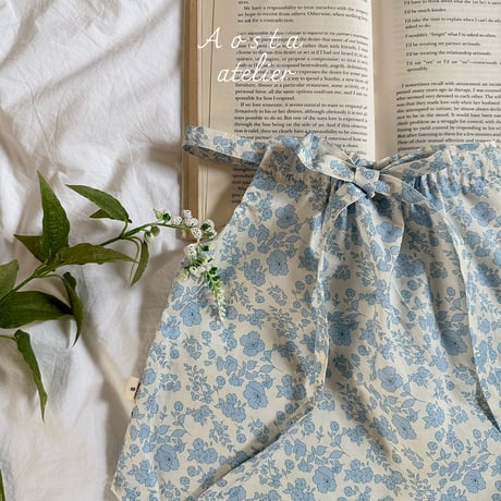 [即納] tambourine blouse / Aosta(blueS_yellowS,Mのみ)