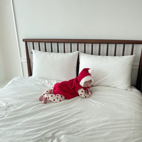 [即納]  Christmas suit + hat set (Santa) /Jea ya bebe