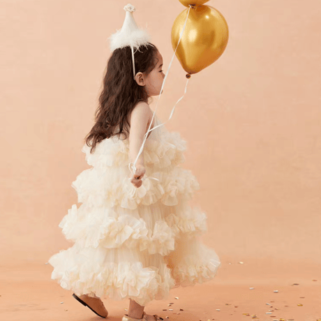 [即納] Bloom Tulle Dress  (  110_ size のみ )