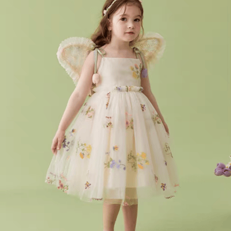[予約] Butterfly Garden Tulle Dress