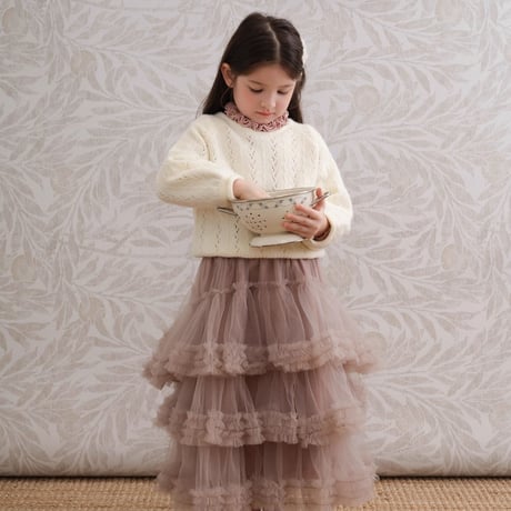 [即納] Frill Inner-T /sonny kids  （　Beige 90, 120＿のみ）