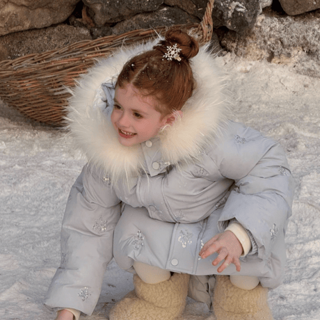 [即納] Snowflake Glow Winter Puffer （ 110＿のみ）