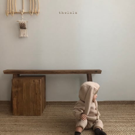 [即納] Puff Rabbit Suit / thelala (Ivory XSのみ)