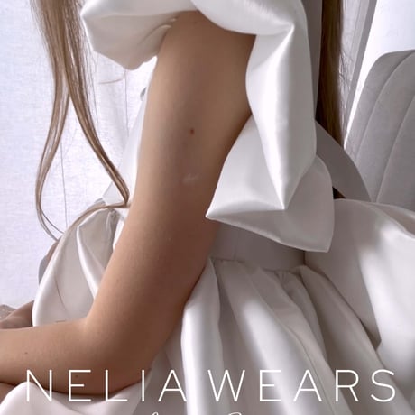 【予約】Ivory Grace Dress /nelia wears