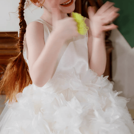 [予約] Petal Tulle Dress/ Little Time