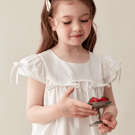 [予約] Little Ribbon Baby Doll Dress