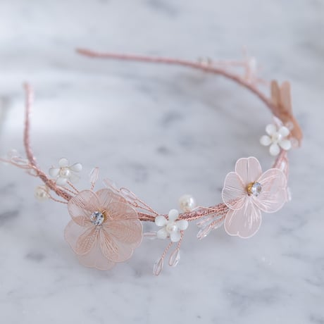 [予約] Wedding flower crown shushu hair band