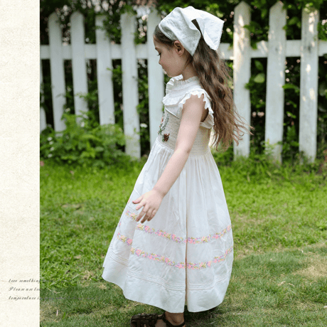 [予約] Heirloom Embroidery Dress