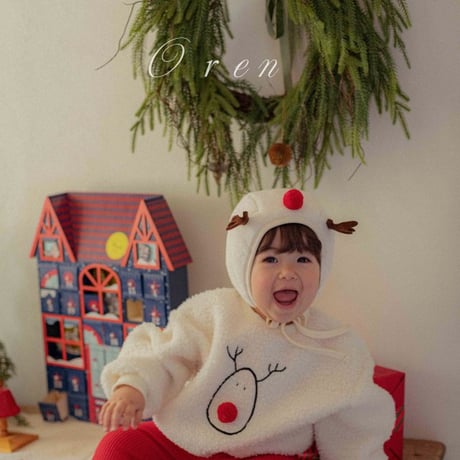 [予約] Red Nose Rudolph Boa MTM / OREN by Hibyebebe