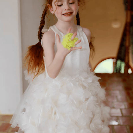 [予約] Petal Tulle Dress/ Little Time