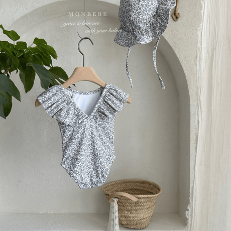 [予約] 26 roro Swimsuit (including hat) / Monbebe