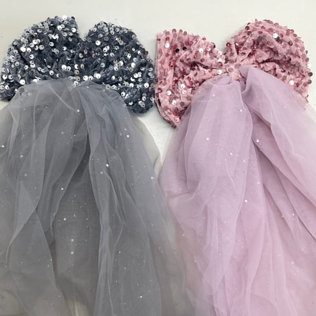 [即納]Princess Spangle ribbon hairpin/Piona