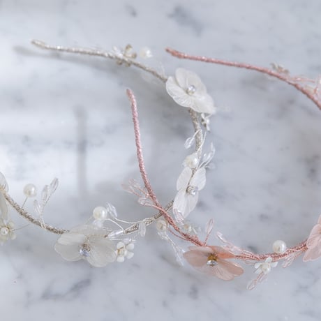 [予約] Wedding flower crown shushu hair band