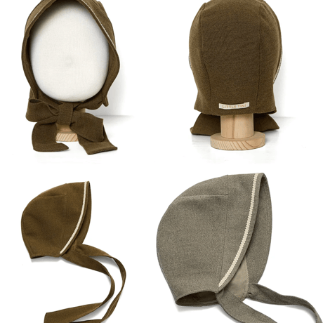 [即納]Lienne hat /Little Tini(khaki_のみ)