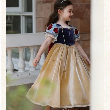 [予約] Classic Snow White dress (& hair band)