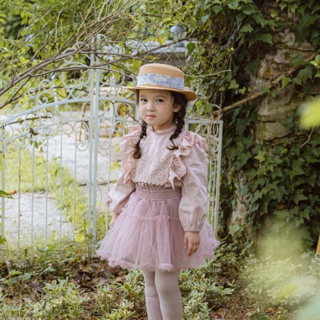[即納] Roan Blouse/puella FLO （Pink 9 _ size のみ）