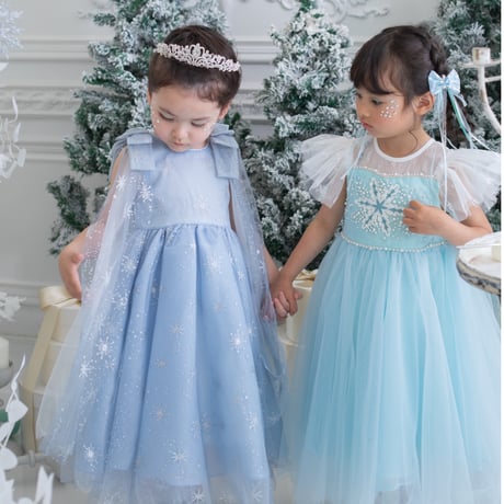 [即納] princess blue snow dress ( 2 _ size のみ)