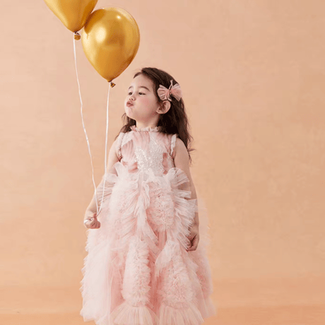 [予約] Pink Fluffy Tulle Dress
