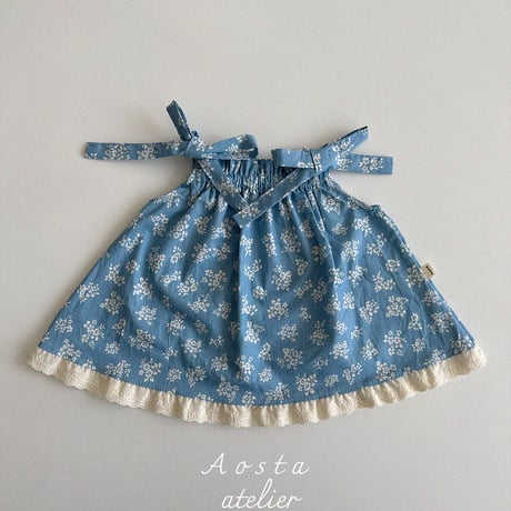 [即納] bibi blouse / Aosta(white Lのみ)