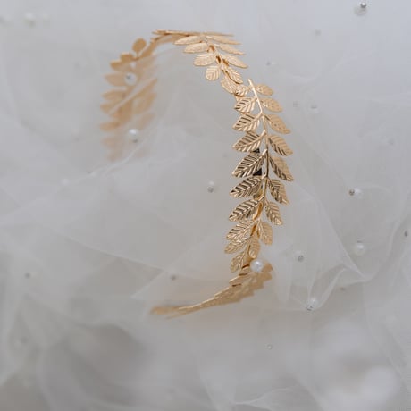 [予約] Golden Leaf Tiara