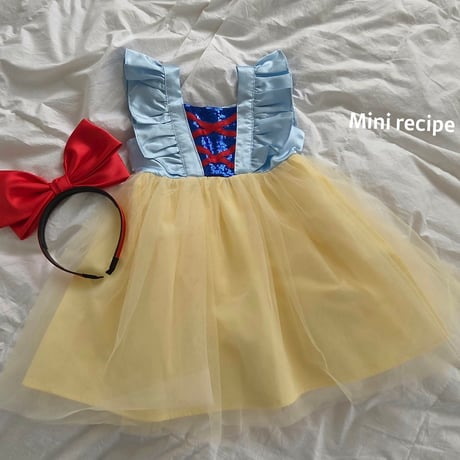 [予約] Snow White summer dress / Mini Recipe