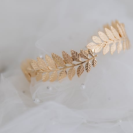 [予約] Golden Leaf Tiara