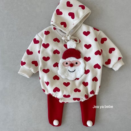 [即納] Santa doll suit /Jea ya bebe(Heart M)
