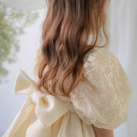 [即納] Eta Bling Dress (kids)/ OREN by Hibyebebe （XL_sizeのみ)