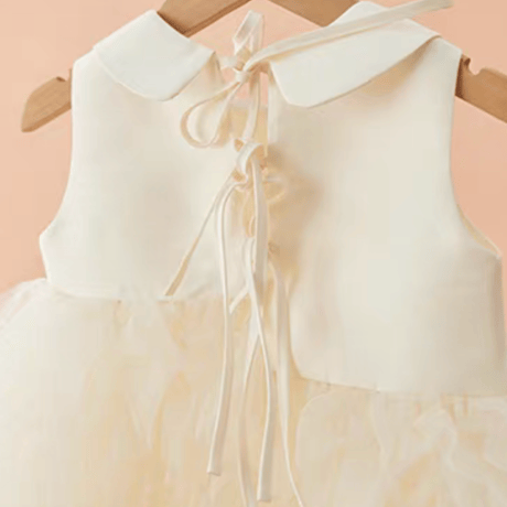 [予約] Cream Puff Tulle Dress