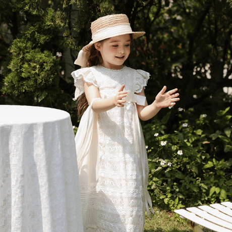 [予約] Lace Whisper Dress