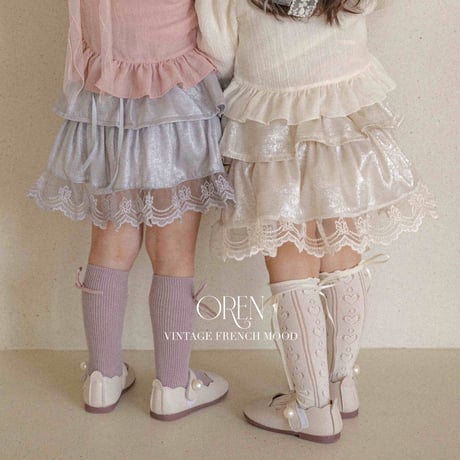 [即納] Bling string skirt/ OREN by Hibyebebe