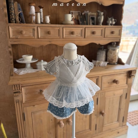 [予約]  Scotch bustier /marron
