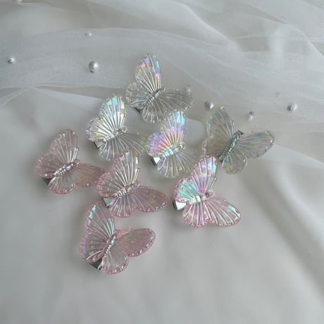 [予約] Mini Butterfly Hairpin (8 pieces)