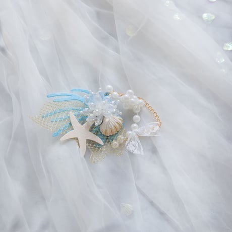 [予約] Starfish Shell Hairpin