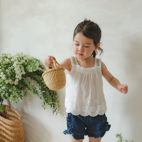 [即納] Belleaua top/ Puella FLO(Ivory 130_のみ)