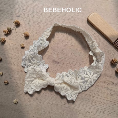 [予約] lace hair band/ BEBE HOLIC