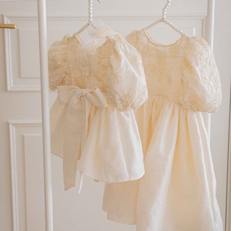 [即納] Eta Bling Dress (kids)/ OREN by Hibyebebe （XL_sizeのみ)