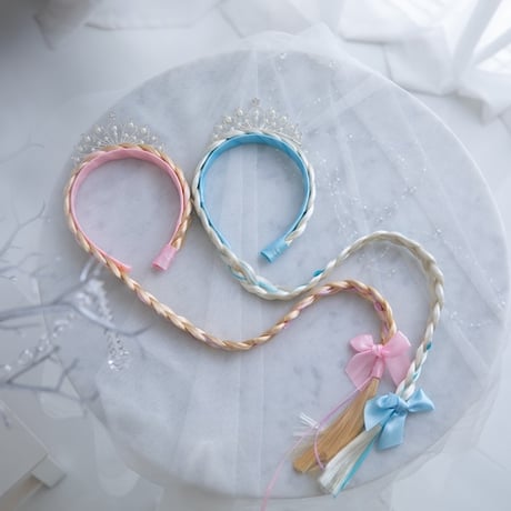 [予約] Jewelry crown long hairband