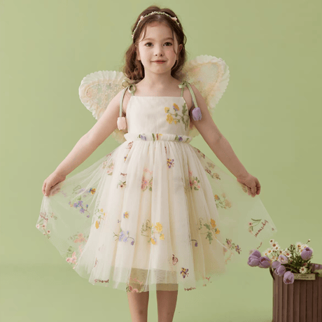 [予約] Butterfly Garden Tulle Dress