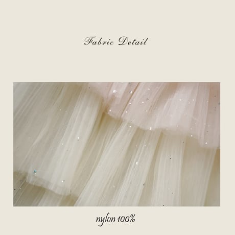 [予約] rainbow fairy tutu dress