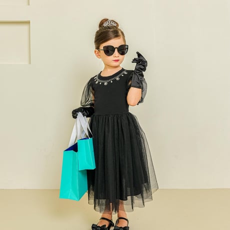 [予約] Audrey Black Dress/ Mini Recipe