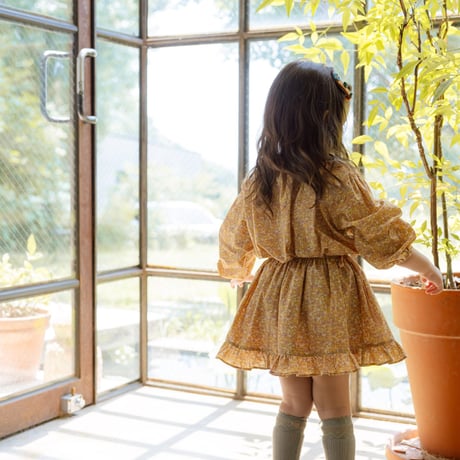 [即納] Rosa Blouse /puella FLO （yellow 5, 7, 9 _ size のみ）