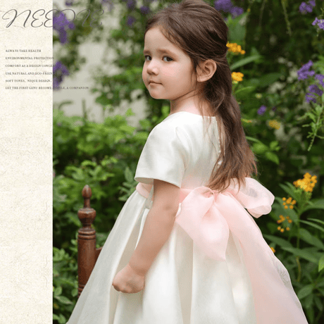 [予約] Pink Ribbon Grace Dress