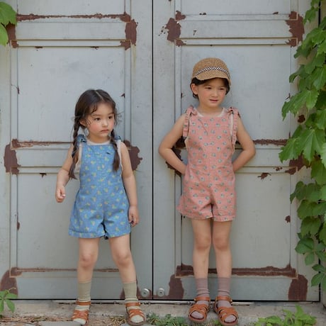 [予約] Camellia Jumper Overall / OREN by Hibyebebe