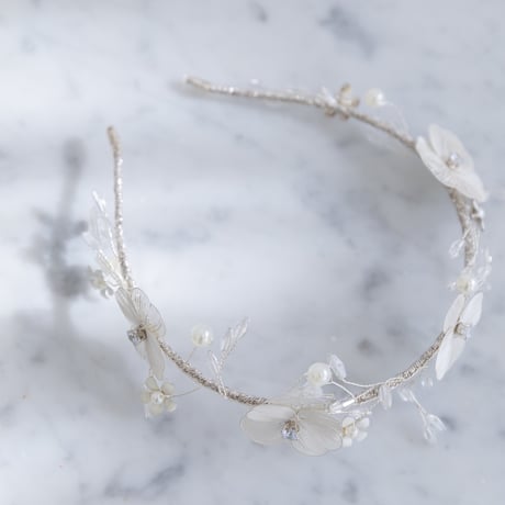 [予約] Wedding flower crown shushu hair band